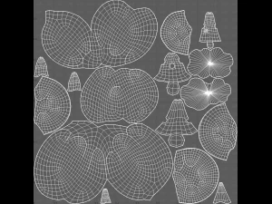 Trees Cartoon V56 3D Model