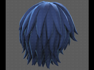Base Hair for Boy V63 3D Model