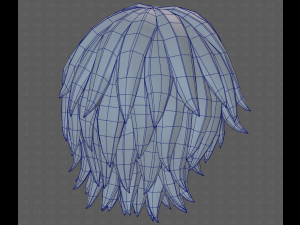 Base Hair for Boy V63 3D Model