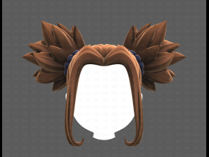 Base Hair for girl V63 Modelo 3D