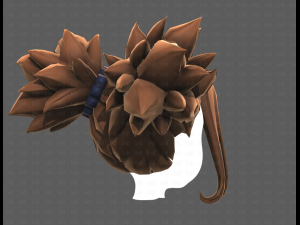 Base Hair for girl V63 Modelo 3D