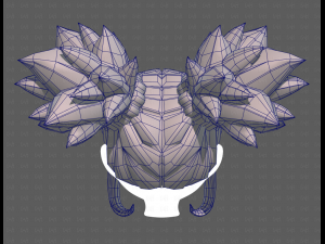 Base Hair for girl V63 Modelo 3D