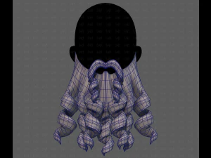 Beard V63 3D Model