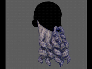 Beard V63 3D Model