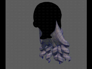 Beard V63 3D Model