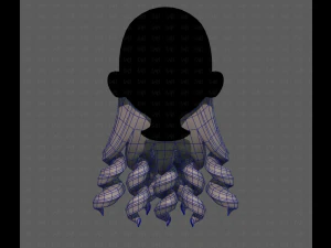 Beard V63 3D Model
