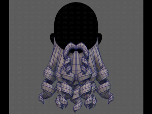 Beard V63 3D Model