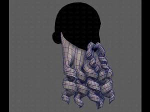 Beard V63 3D Model