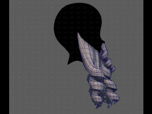 Beard V63 3D Model