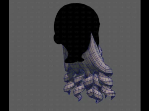 Beard V63 3D Model