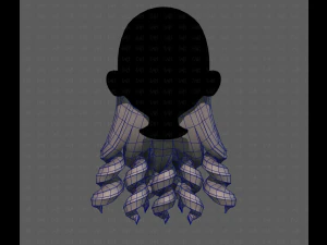 Beard V63 3D Model