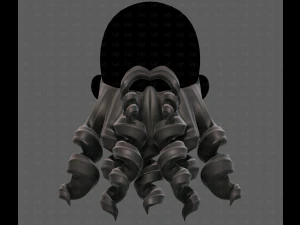 Beard V63 3D Model