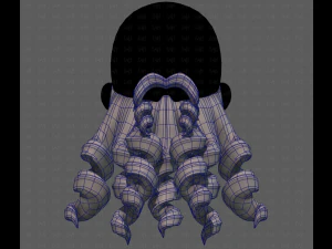 Beard V63 3D Model