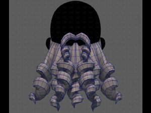 Beard V63 3D Model