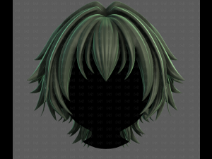 3D Hair style for boy V123 3D Модель