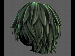 3D Hair style for boy V123 3D Модель