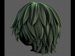 3D Hair style for boy V123 3D Model
