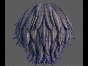 3D Hair style for boy V123 3D Модель