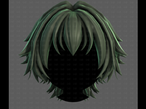 3D Hair style for boy V123 3D Модель