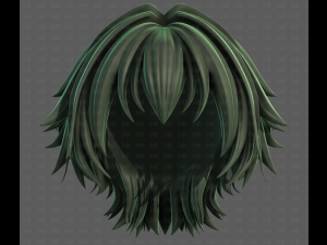 3D Hair style for boy V123 3D Модель