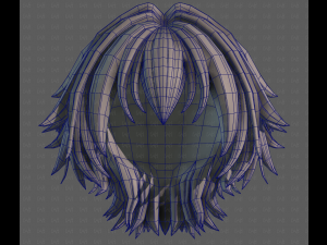 3D Hair style for boy V123 3D Модель