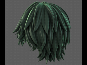3D Hair style for boy V123 3D Модель