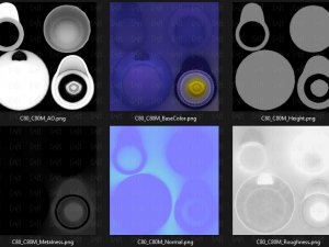 Cap V80 Modello 3D