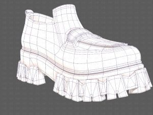 Shoes cartoonV59 3D मॉडल