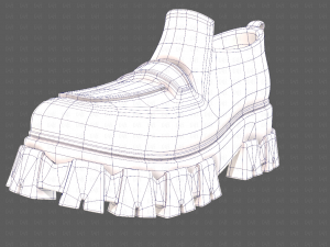 Shoes cartoonV59 3D मॉडल