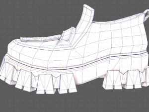 Shoes cartoonV59 3D मॉडल
