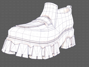 Shoes cartoonV59 3D मॉडल