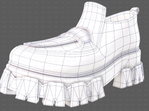 Shoes cartoonV59 3D मॉडल