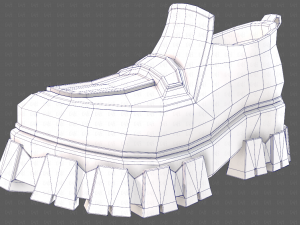 Shoes cartoonV59 3D मॉडल