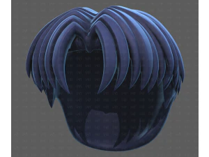 Base Hair for Boy V64 3D Model