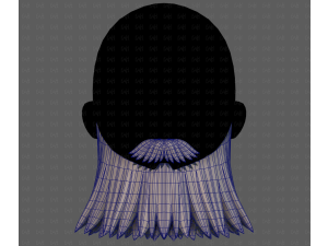 Beard V64 3D 模型