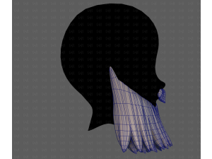 Beard V64 3D 模型