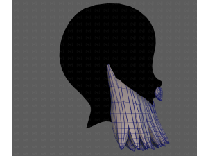 Beard V64 3D 模型