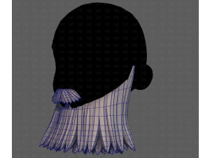 Beard V64 3D Model