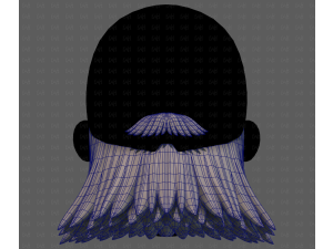 Beard V64 3D 模型