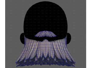 Beard V64 3D 模型