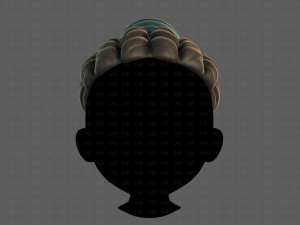 3D Hair style for boy V124 3D Model