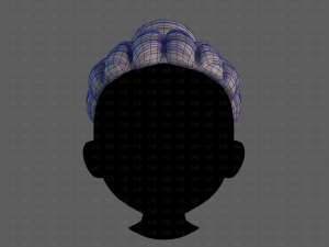 3D Hair style for boy V124 3D Model