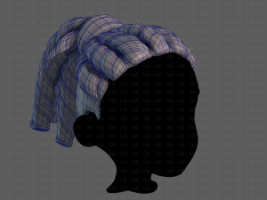 3D Hair style for boy V124 3D Model