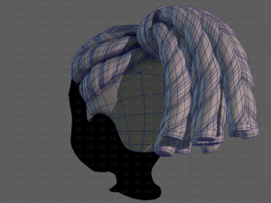3D Hair style for boy V124 3D Model