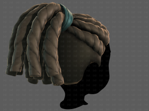 3D Hair style for boy V124 3D Model