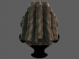 3D Hair style for boy V124 3D Model