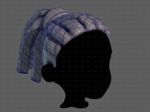 3D Hair style for boy V124 3D Model