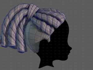 3D Hair style for boy V124 3D Model