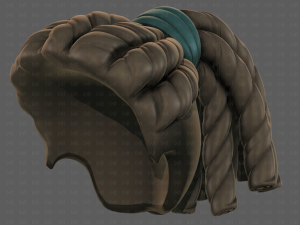3D Hair style for boy V124 3D Model