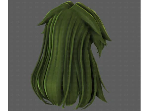 3D Hair style for girl V124 3D Model